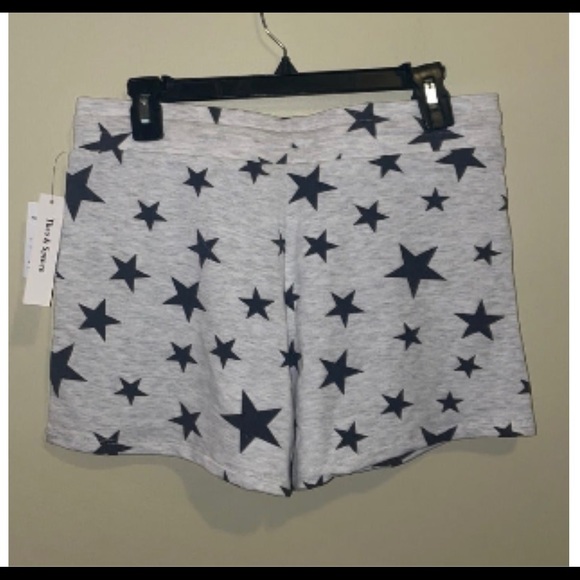 NWT Theo and Spence tonal star print lounge shorts - Picture 4 of 5